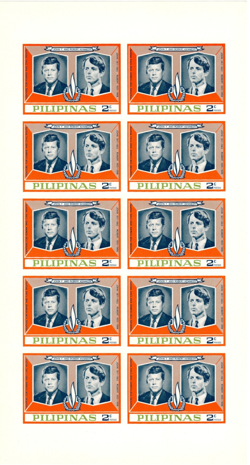 Philippines 1968 Full Sheet 